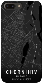 Чохол на Apple iPhone 7 plus / 8 plus Chernihiv map фото 1 з 1