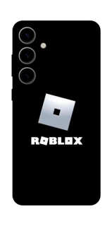 Чехол на Samsung Galaxy S25 Roblox logo black фото 1 из 1