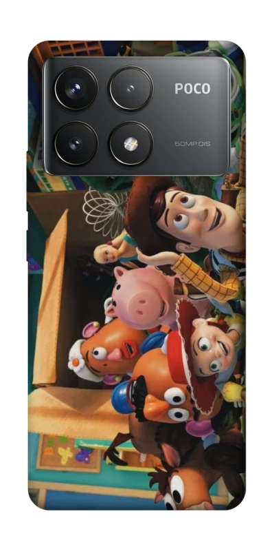 Чохол на Xiaomi Poco F6 Pro Toy Story ver.2 фото 1 з 1