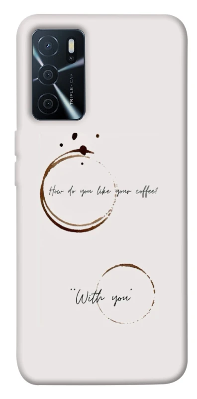 Чохол на Oppo A16s / A16 Coffee with you фото 1 з 1