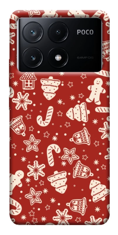 Чохол на Xiaomi Poco X6 Новорічний v3 фото 1 з 1