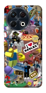 Чохол на TECNO Spark 30 Pro (KL7) Roblox collage ver.5 фото 1 з 1