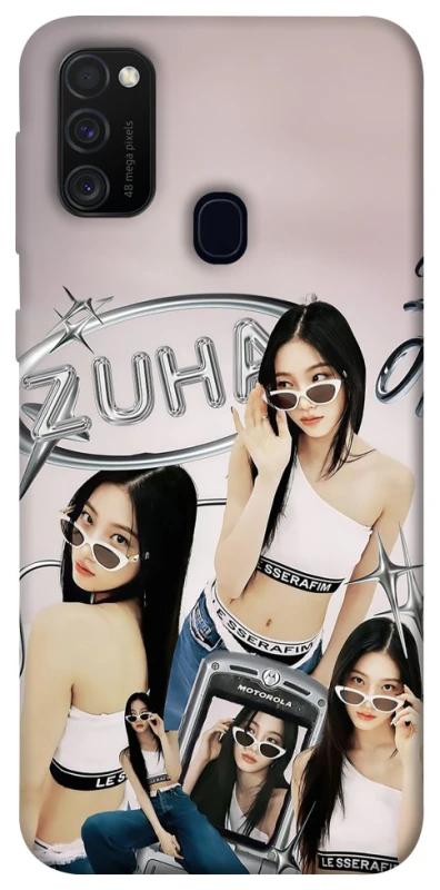 Чохол на Samsung Galaxy M21 Kazuha v2 - LE SSERAFIM фото 1 з 1