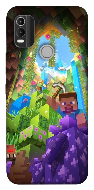 Чохол на Nokia C21 Plus Minecraft forever фото 1 з 1