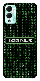 Чехол на Infinix Hot 12 Play Matrix system failure фото 1 Чехол на Infinix Hot 12 Play Matrix system failure фото 1 из 1