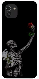 Чохол на Samsung Galaxy A03 Skeleton vs Rose фото 1 з 1