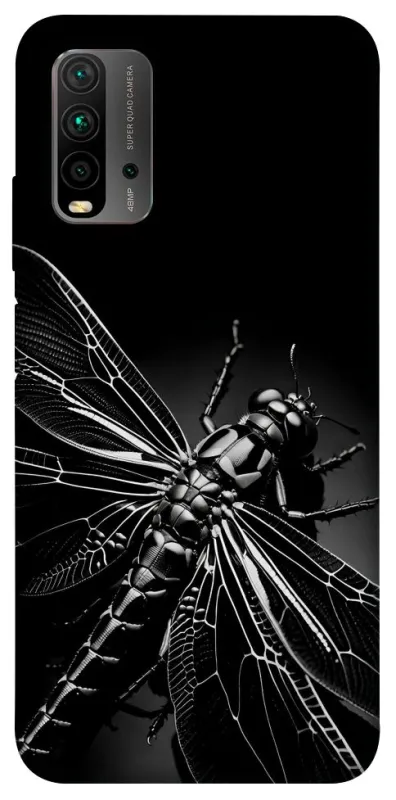 Чохол на Xiaomi Redmi 9T Black dragonfly фото 1 з 1