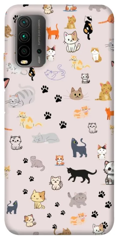 Чохол на Xiaomi Redmi 9T Cat style ver.1 фото 1 з 1