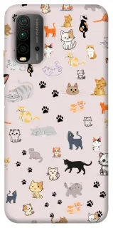 Чохол на Xiaomi Redmi 9T Cat style ver.1 фото 1 з 1