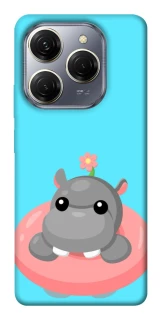 Чохол на TECNO Spark 20 Pro Adopt Me Hippo Floatie фото 1 з 1