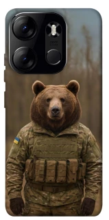 Чохол на Tecno Spark Go 2023 Ведмідь захисник фото 1 з 1