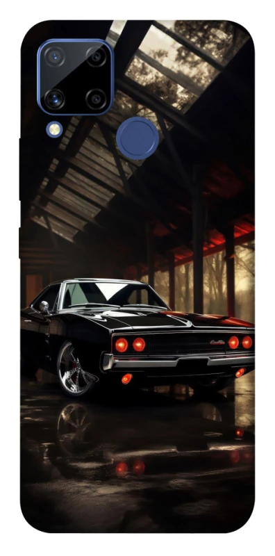 Чехол на Realme C15 Black classic car фото 1 из 1