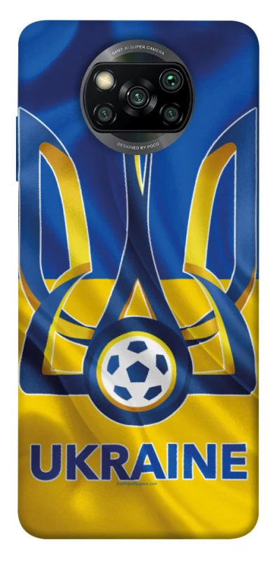 Чехол на Xiaomi Poco X3 NFC / Poco X3 Pro Футбольный Герб v3 фото 1 из 1