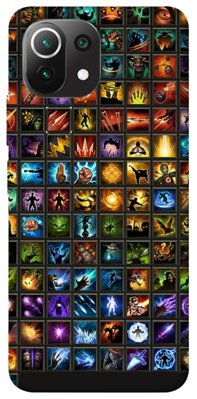 Чохол на Xiaomi Mi 11 Lite Abilities menu ver.3 фото 1 з 1