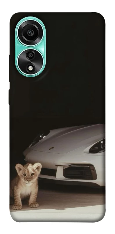 Чохол на Oppo A78 4G Porsche white фото 1 з 1