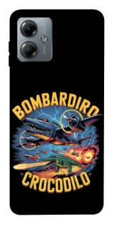 Чехол на Motorola Moto G14 Bombardino Crocodilo v2 фото 1 из 1
