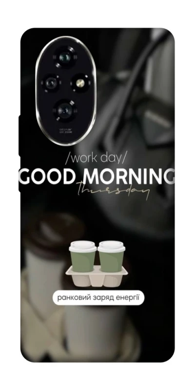Чохол на Honor 200 Thursday coffee фото 1 з 1