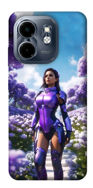 Чохол на Infinix Smart 9 4G / Hot 50i Cyber space girl ver.4 фото 1 з 1