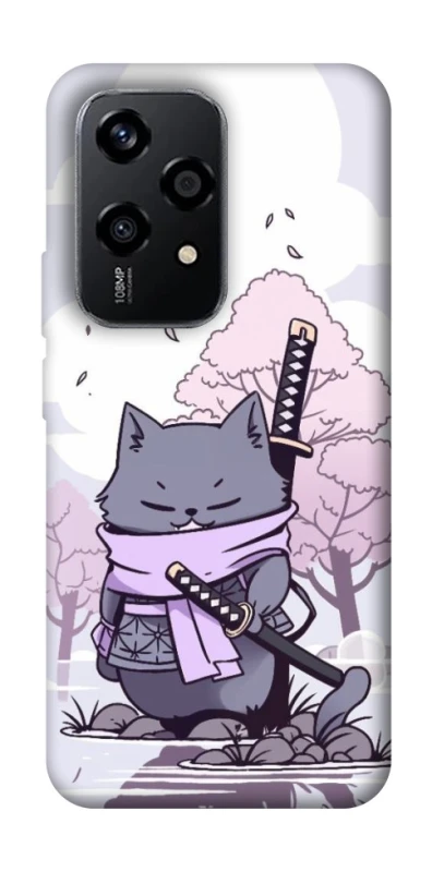 Чохол на Honor 200 Lite Samurai cat фото 1 з 1