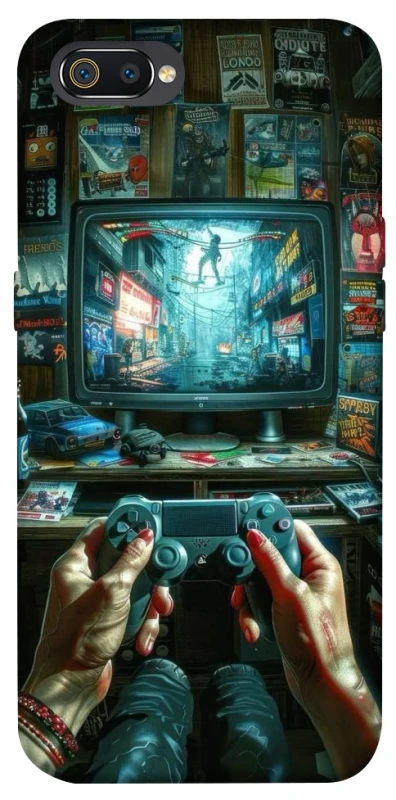 Чехол на Realme C2 Retro style фото 1 из 1