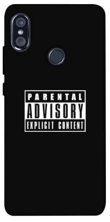 Чехол на Xiaomi Redmi Note 5 Pro / Note 5 (AI Dual Camera) Parental Advisory Label фото 1 из 1