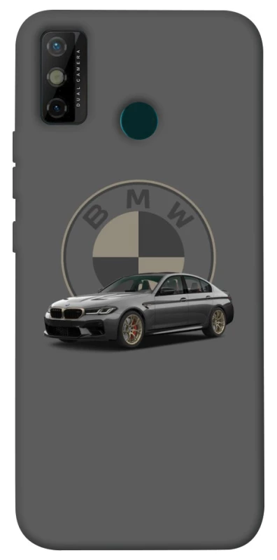 Чехол на TECNO Spark 6 Go BMW grey v2 фото 1 из 1