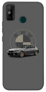 Чехол на TECNO Spark 6 Go BMW grey v2 фото 1 из 1