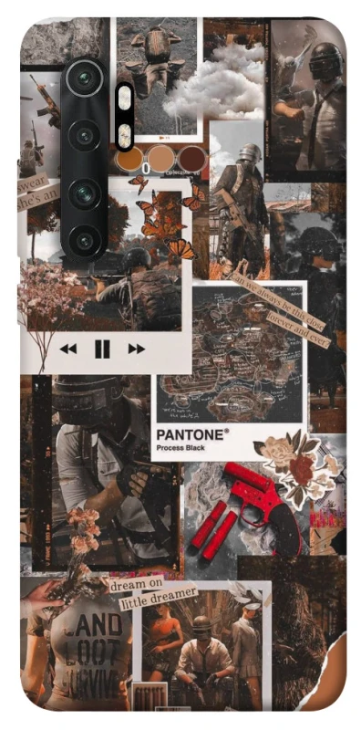 Чехол на Xiaomi Mi Note 10 Lite PUBG Collage фото 1 из 1