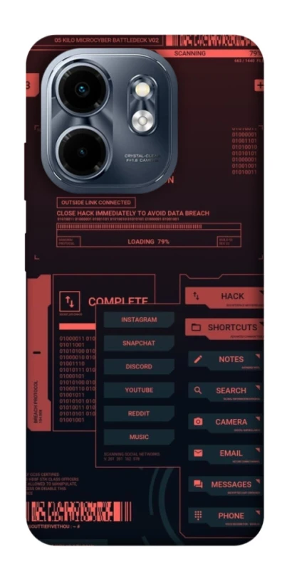 Чохол на Infinix Smart 9 4G / Hot 50i Attention фото 1 з 1