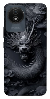 Чохол на Vivo Y02 black dragon фото 1 з 1