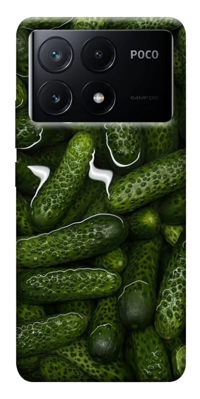 Чохол на Xiaomi Poco X6 Cucumber фото 1 з 1
