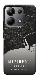 Чехол на Xiaomi Redmi Note 13 4G Mariupol map фото 1 из 1