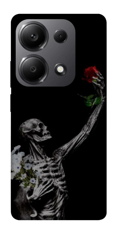 Чехол на Xiaomi Redmi Note 13 Pro 4G Skeleton vs Rose фото 1 из 1