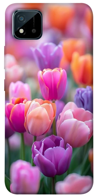 Чохол на Realme C20 Тюльпанове поле фото 1 з 1