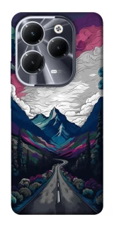Чехол на Infinix Hot 40 Нарисованные горы фото 1 из 1