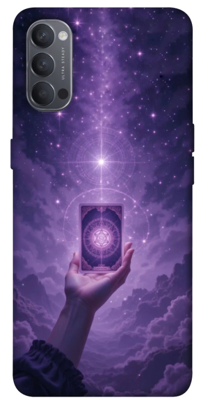Чехол на Oppo Reno 4 Universe in tarot фото 1 из 1