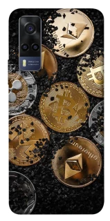 Чохол на Vivo Y53s Many coins v2 фото 1 з 1