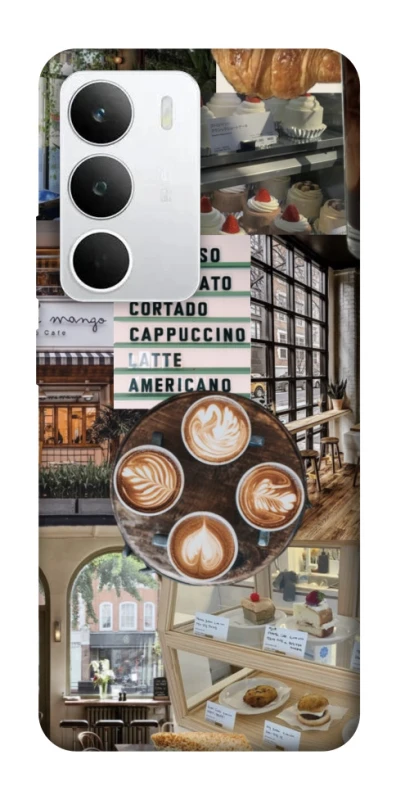 Чохол на Realme C71 Coffee collage ver.5 фото 1 з 1