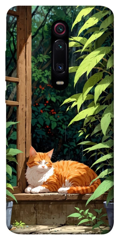 Чохол на Xiaomi Redmi K20 / K20 Pro / Mi9T / Mi9T Pro red cat фото 1 з 1