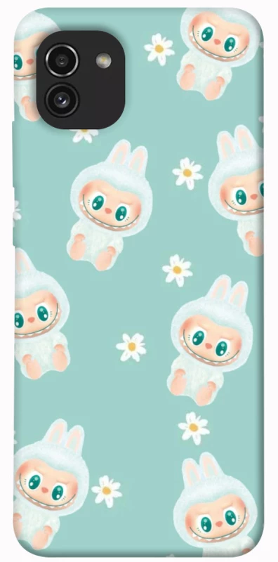 Чохол на Samsung Galaxy A03 Labubu Green фото 1 з 1