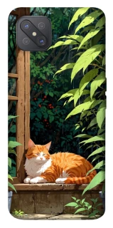 Чехол на Oppo A92s red cat фото 1 из 1