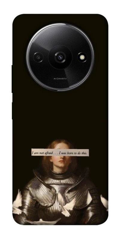 Чехол на Xiaomi Redmi A3 Not afraid фото 1 из 1