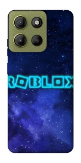 Чохол на Motorola Moto G15 4G Roblox Space Logo Blue фото 1 з 1