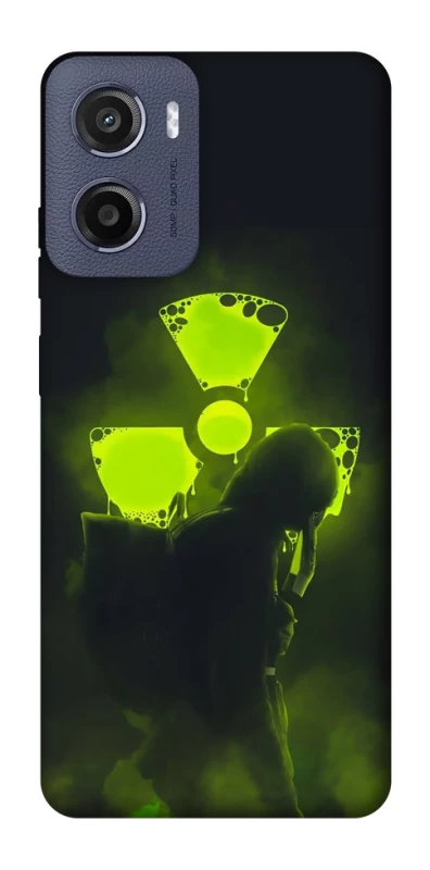 Чохол на Motorola Moto G05 Радіація v2 фото 1 з 1