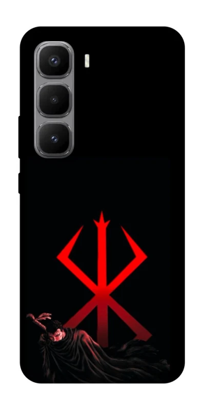 Чохол на Infinix Hot 60 Pro+ Berserk Red Logo фото 1 з 1