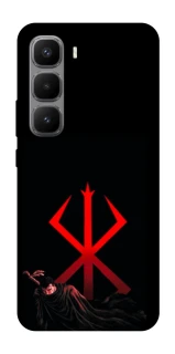 Чехол на Infinix Hot 60 Pro+ Berserk Red Logo фото 1 из 1