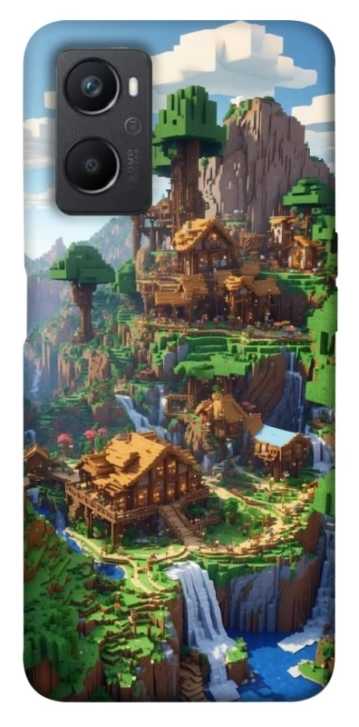 Чохол на Oppo A96 Minecraft universe фото 1 з 1