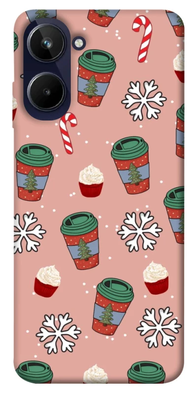 Чохол на Realme 10 4G Новорічний v38 фото 1 з 1