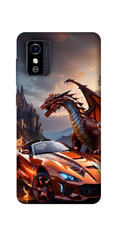 Чохол на ZTE Blade L9 Сar and dragon фото 1 з 1