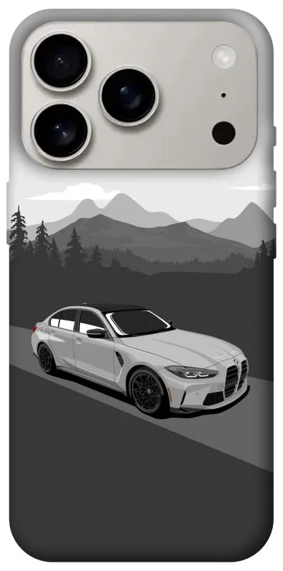 Чехол на Apple iPhone 18 Pro BMW grey v3 фото 1 из 2